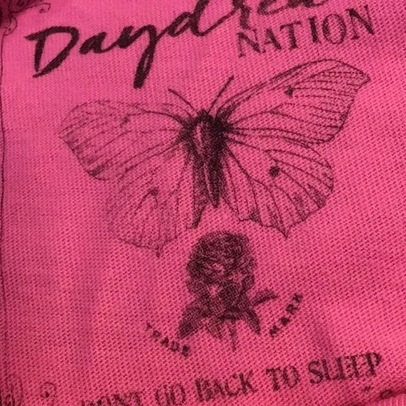 💖 Daydream Nation | Cat Lover Hot Pink Cropped T-Shirt Medium - Picture 5 of 8